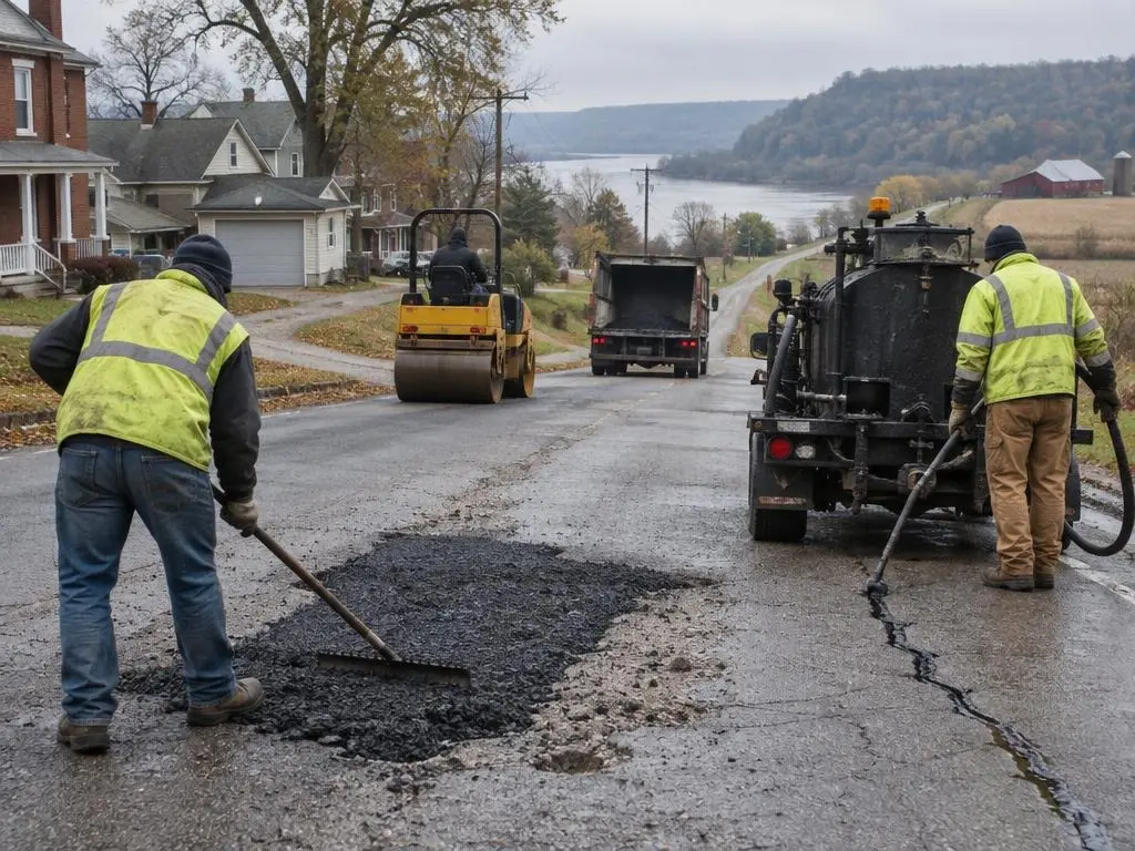 Pothole & Crack Repair in Terre Haute, IN